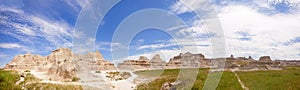 Badlands panorama photo