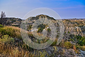 Badlands at Roosevelt National Park North Dakota