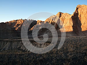 Badlands, South Dakota.