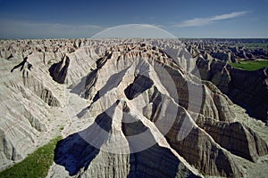 Badlands of South Dakota, Aerial