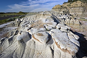 Badlands in Theodore Roosevelt NP