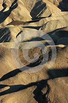 Badlands, Zabriskie Point, Death Valley National Park, USA