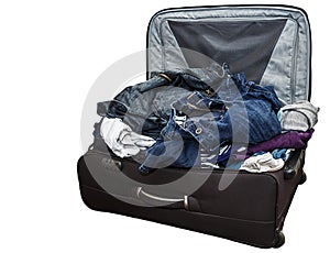 Badly Packed Suitcase