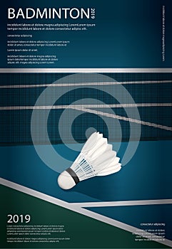 Badminton Championship Poster