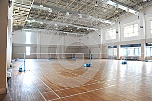 Badminton court