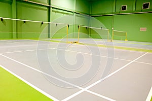 Badminton court