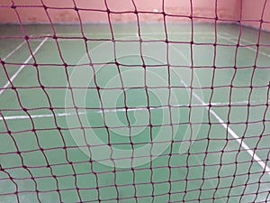 Badminton net