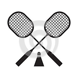Badminton Rackets and Volant photo