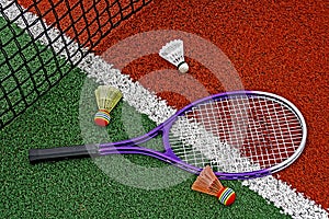 Badminton shuttlecocks & Racket-6