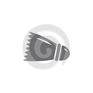 badminton valance icon. Simple element illustration. badminton valance symbol design template. Can be used for web and mobile