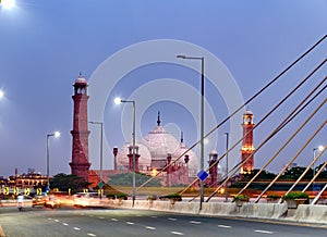 Badshahi Mosque Lahore Pakistan photo