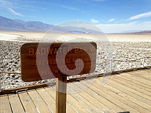 Badwater Basin Death Valley