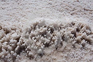 Badwater Basin Death Valley salt textures macro