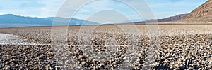 Badwater Basin Salt Flat in Death Valley National Park