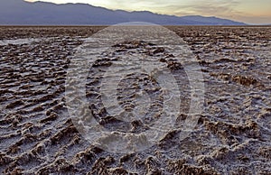 Badwater Basin salt pan, Death Valley