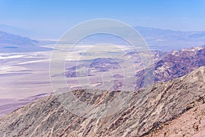 Badwater basin seen from Dante's view, Death Valley National Park, California, USA