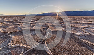 Badwater sunset