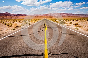 Badwater viewpoint, death valley, california, usa