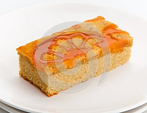 Bael fruit cake isolated