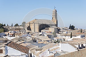Baeza Cathedral, Baeza city World Heritage Site, Jaen, Spain photo