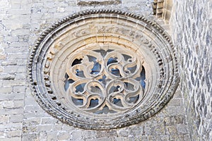 Baeza Cathedral rosette, Jaen, Spain