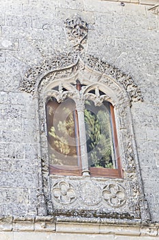 Baeza cathedral window detail, Jaen, Spain