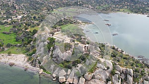 Bafa lake is a peaceful place, ringed by traditional villages such as KapÄ±kÄ±rÄ± full of fisherman boats and ruins of Herakleia