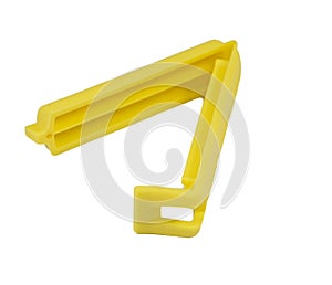 Bag clips isolated