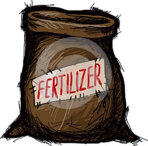 Bag of fertilizers