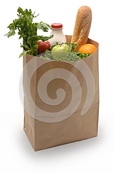 Bag of Groceries photo