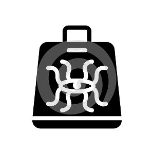 bag helloween icon solid illustration helloween