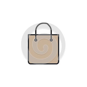 Bag icon in colored version