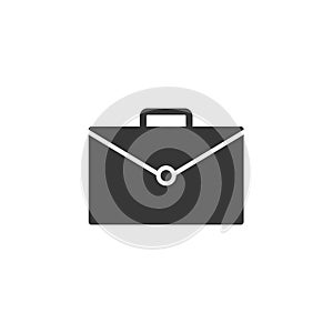 Bag icon vector, flat design best vector icon