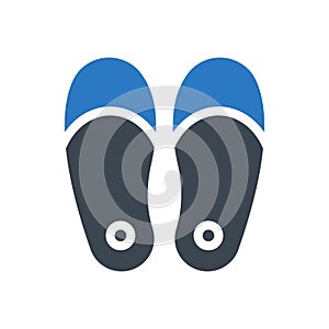 Bag vector glyph colour icon