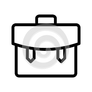 Bag thin line vector icon