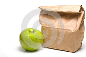 Bag Lunch and an Apple