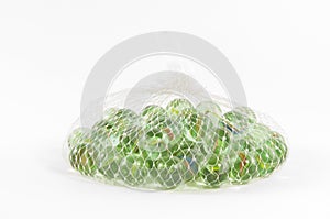 A bag of marbles