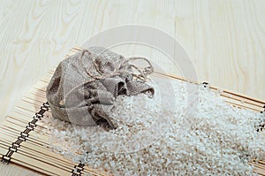 A bag of rice straw splfetke