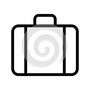 Bag thin line vector icon