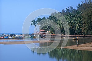 Baga beach in India