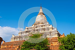 Bagan, Myanmar ancient Shwesandaw Pagoda