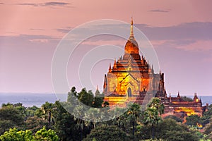 Bagan, Myanmar temples in the Archaeological Zone