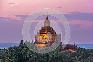 Bagan, Myanmar temples in the Archaeological Zone