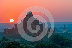 Bagan, Mynamar with Dhammayangyi Temple