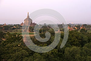 Bagan temples in Myanmar (Burma)
