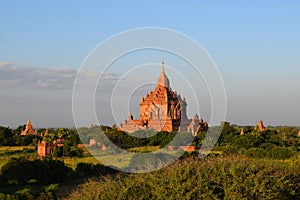 Bagan temples, Myanmar photo