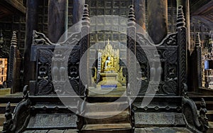 Bagaya Kyaung in Inwa, Myanmar