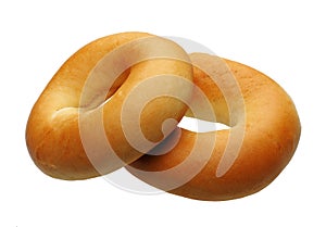 Bagels, isolated