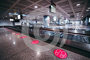Baggage Claim in Lisbon Airport