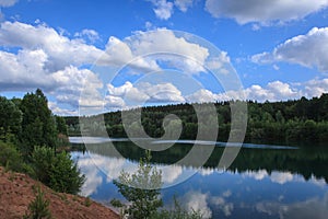 On the Baggersee lake